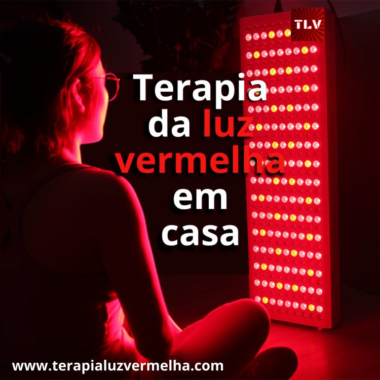 Descubra a terapia de luz vermelha em casa